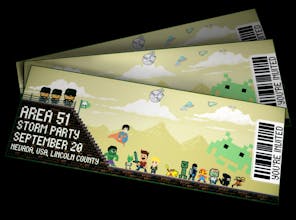 Area 51 Raid Tickets gallery image