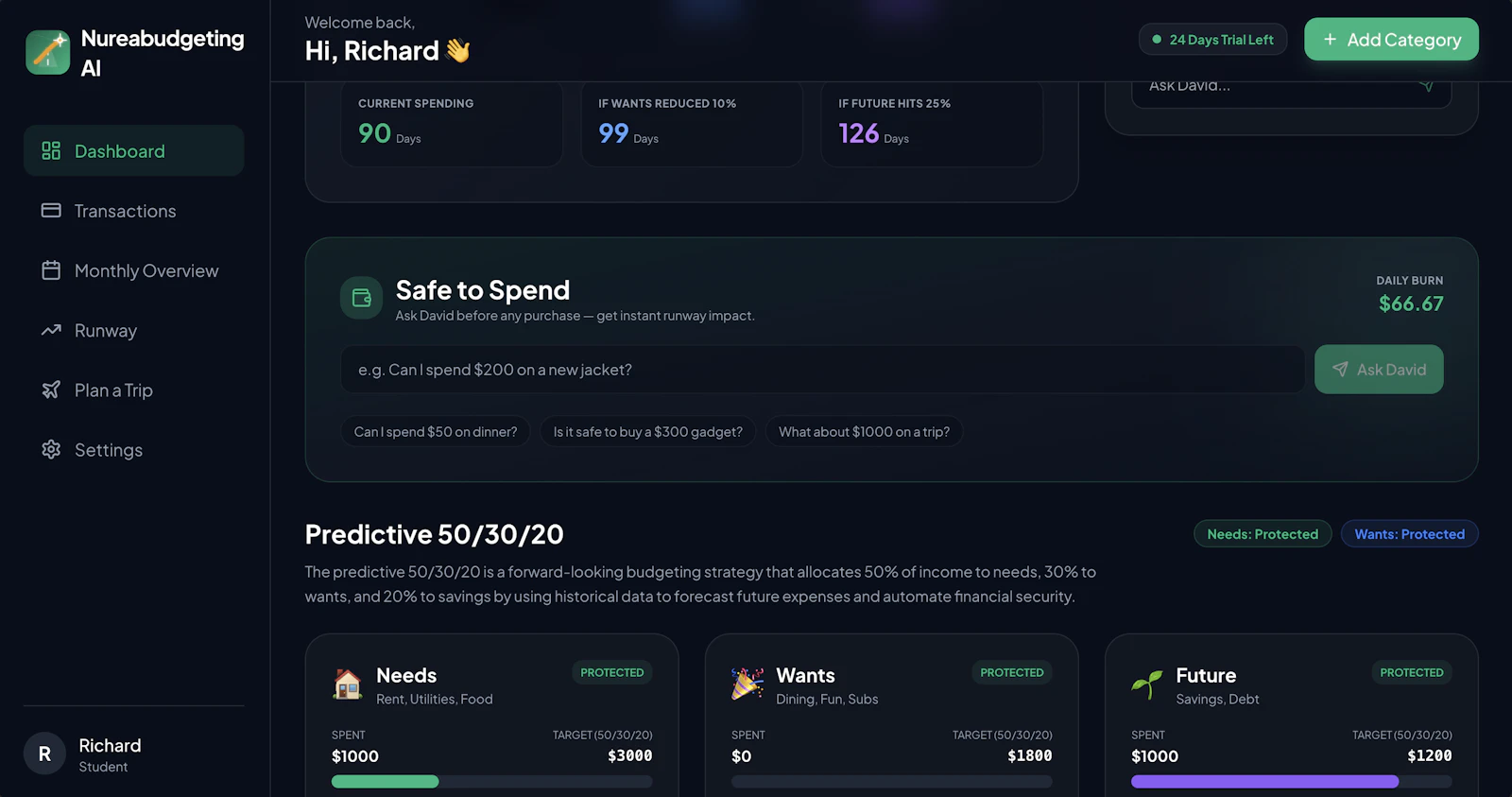 NureaBudgeting AI screenshot 5