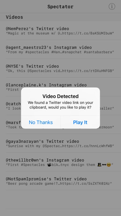 Spectator gallery image