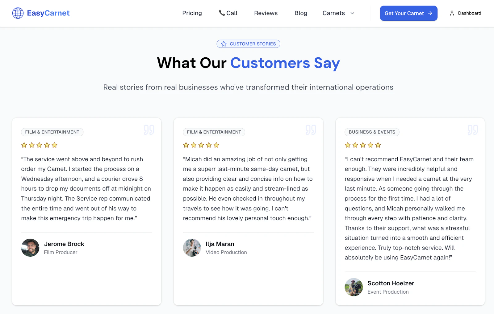 EasyCarnet | Avoid Tariffs, ATA Carnet screenshot 4