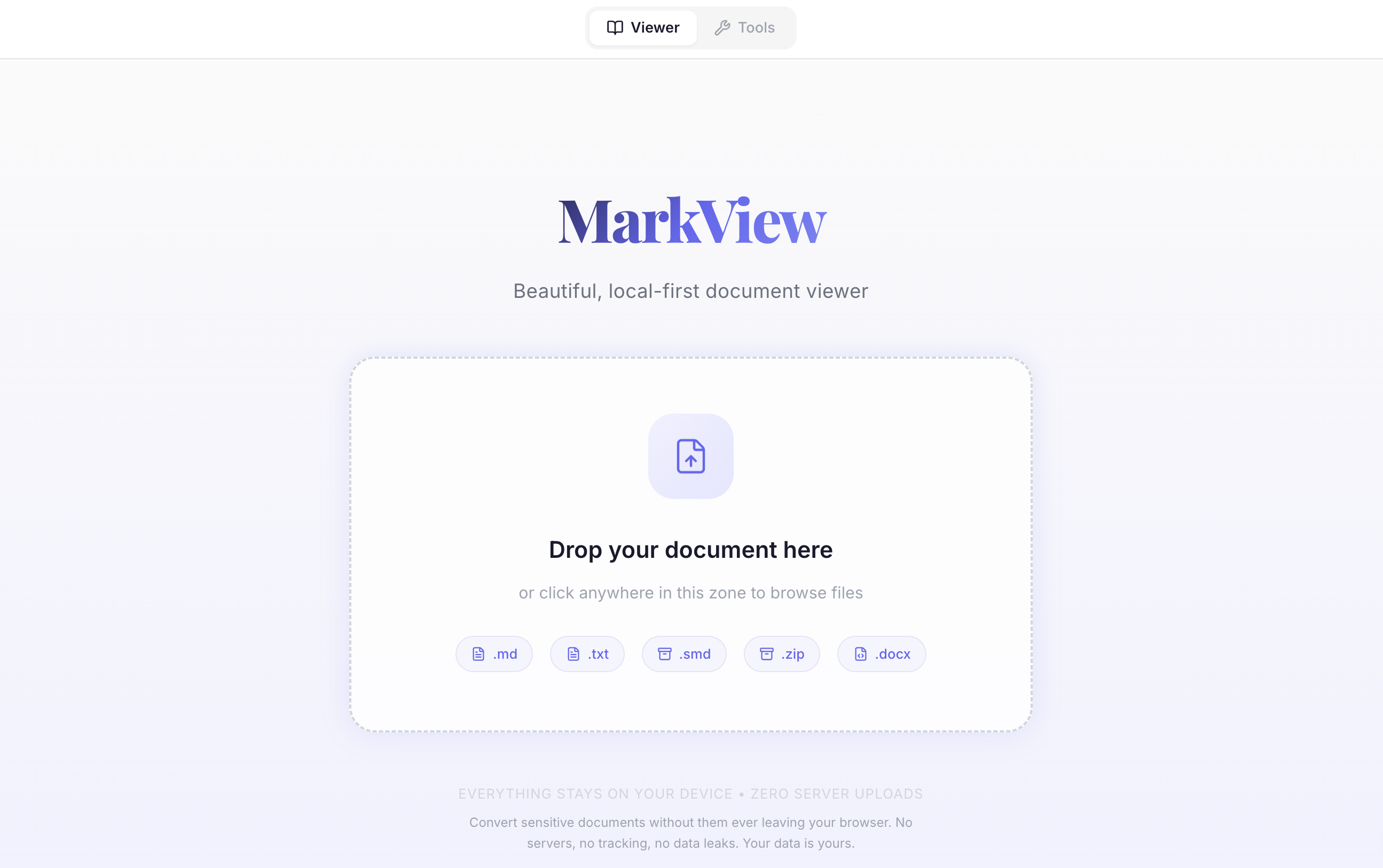 MarkView: Offline Doc Viewer - Screenshot 3 showing product features and functionality