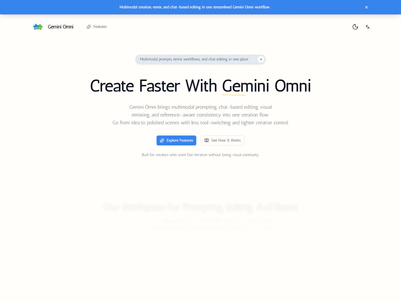Gemini Omni screenshot 1