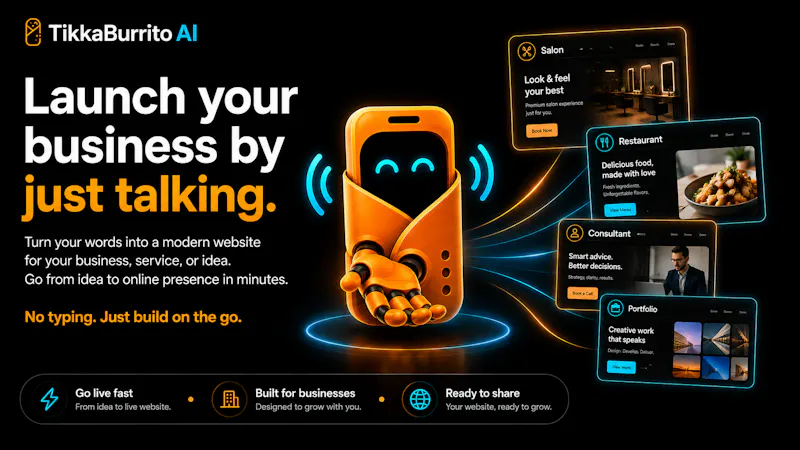 Tikka Burrito AI screenshot 2