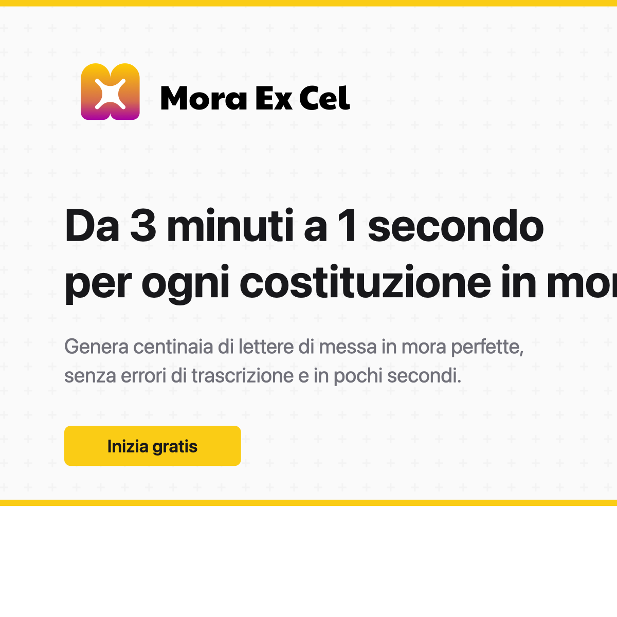 Mora Ex Cel - Main product screenshot demonstrating key features and user interface