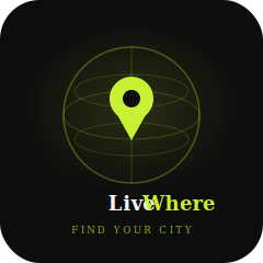 LiveWhere — Find Your Perfect City logo