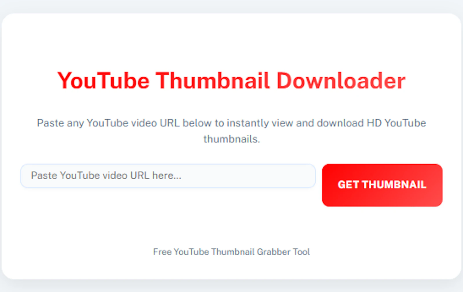 YouTube Thumbnail Downloader screenshot 2