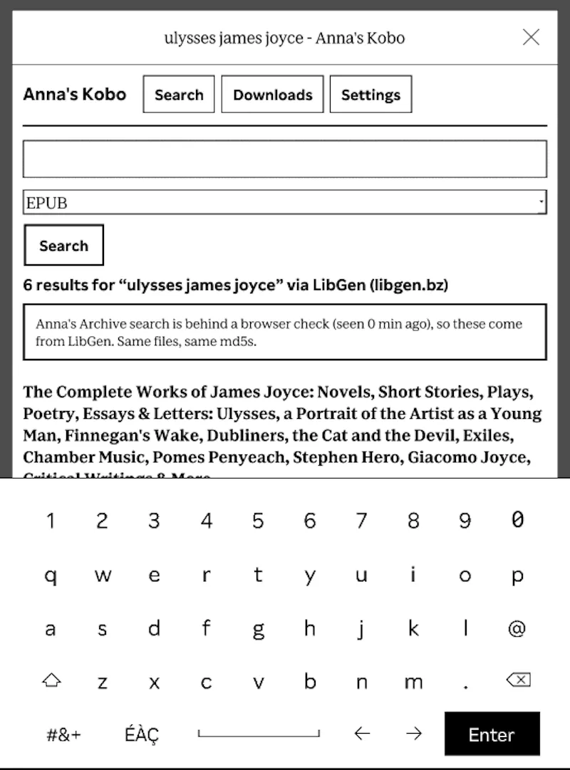 Anna's Kobo screenshot 3