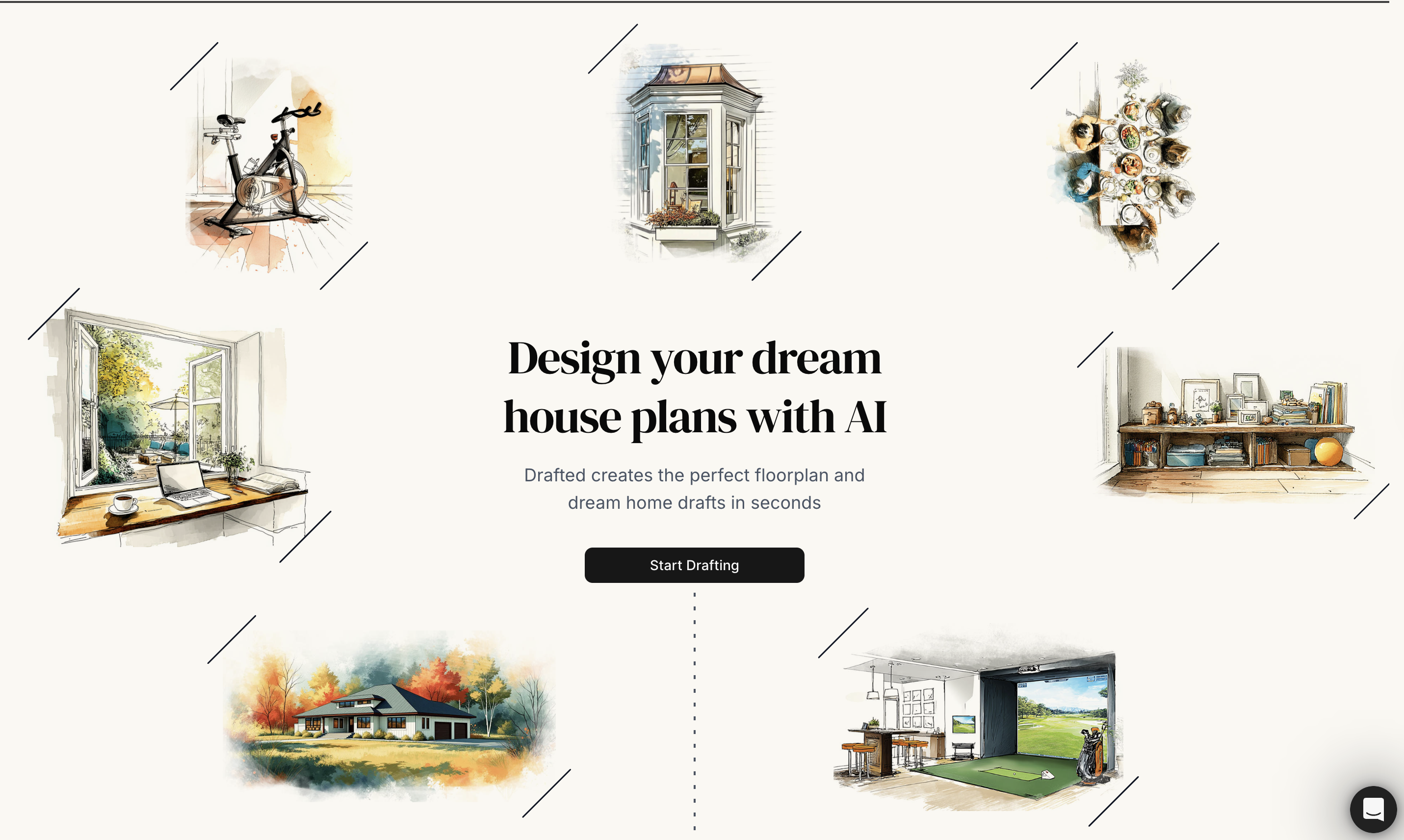Drafted - Screenshot 2 showing product features and functionality