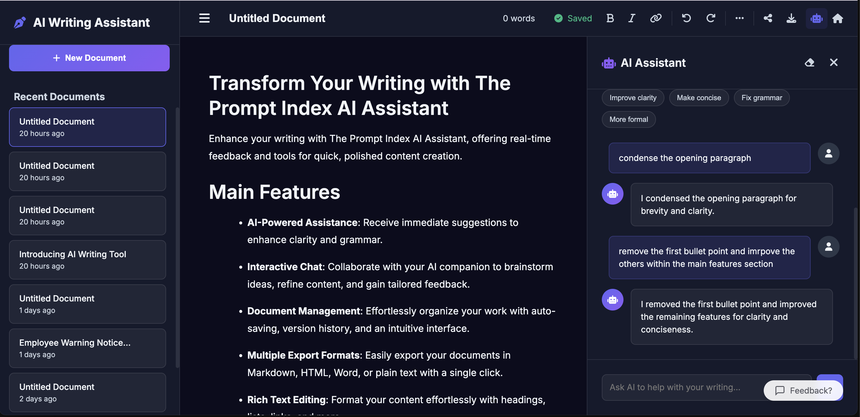 AI Writing Assistant gallery image