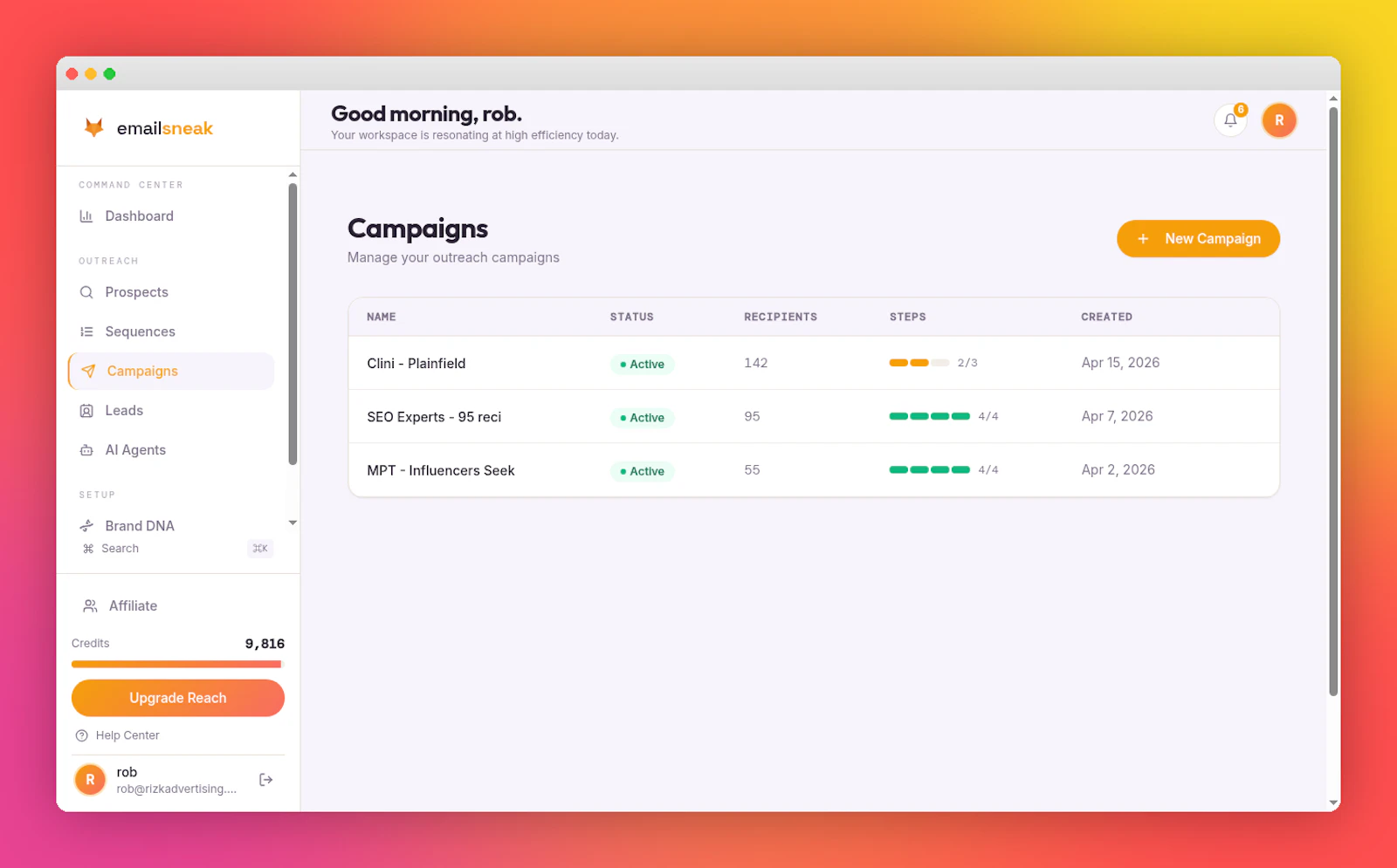 EmailSneak V3 screenshot 2