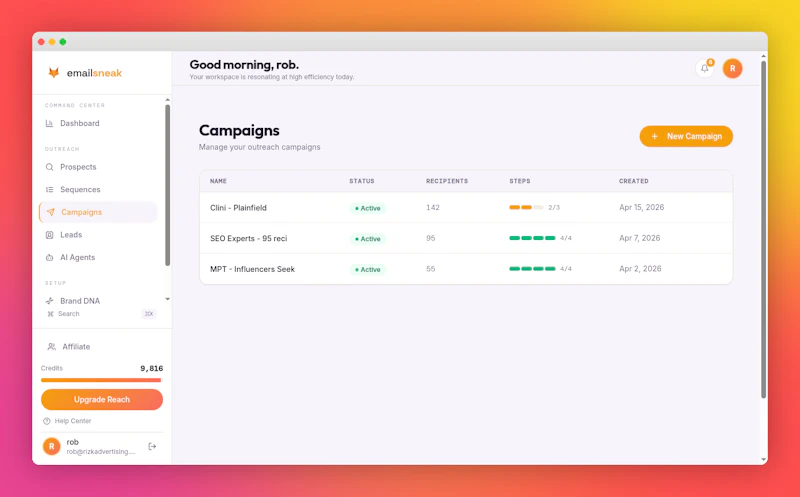 EmailSneak V3 screenshot 2