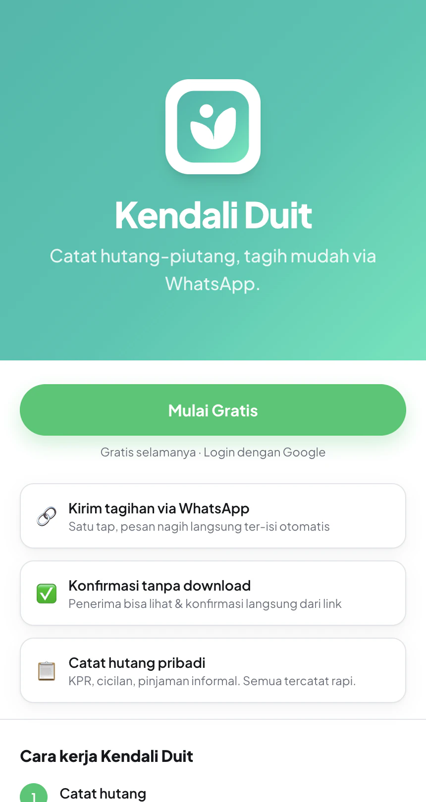 Kendali Duit 截图 2