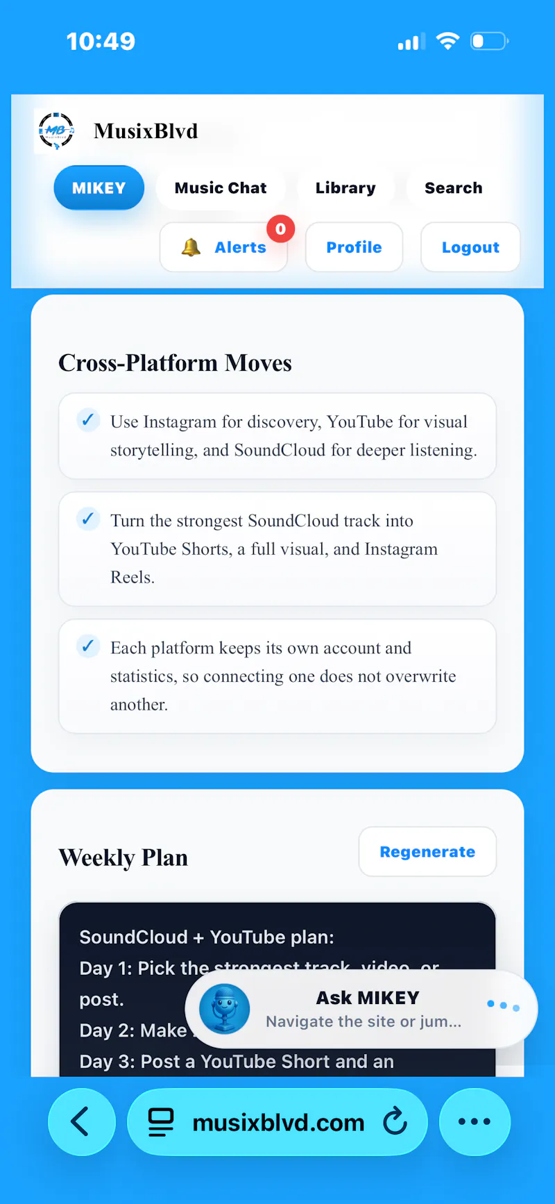 MusixBlvd • Home screenshot 5