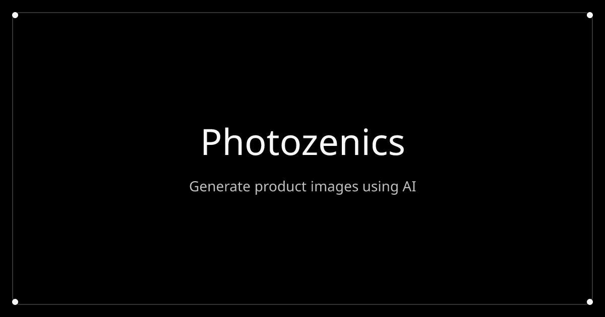 Photozenics - プロの製品写真AIメディア1