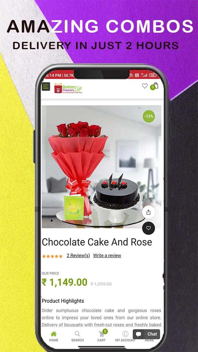 BGF : Flowers, Cake & Gift Delivery App gallery image