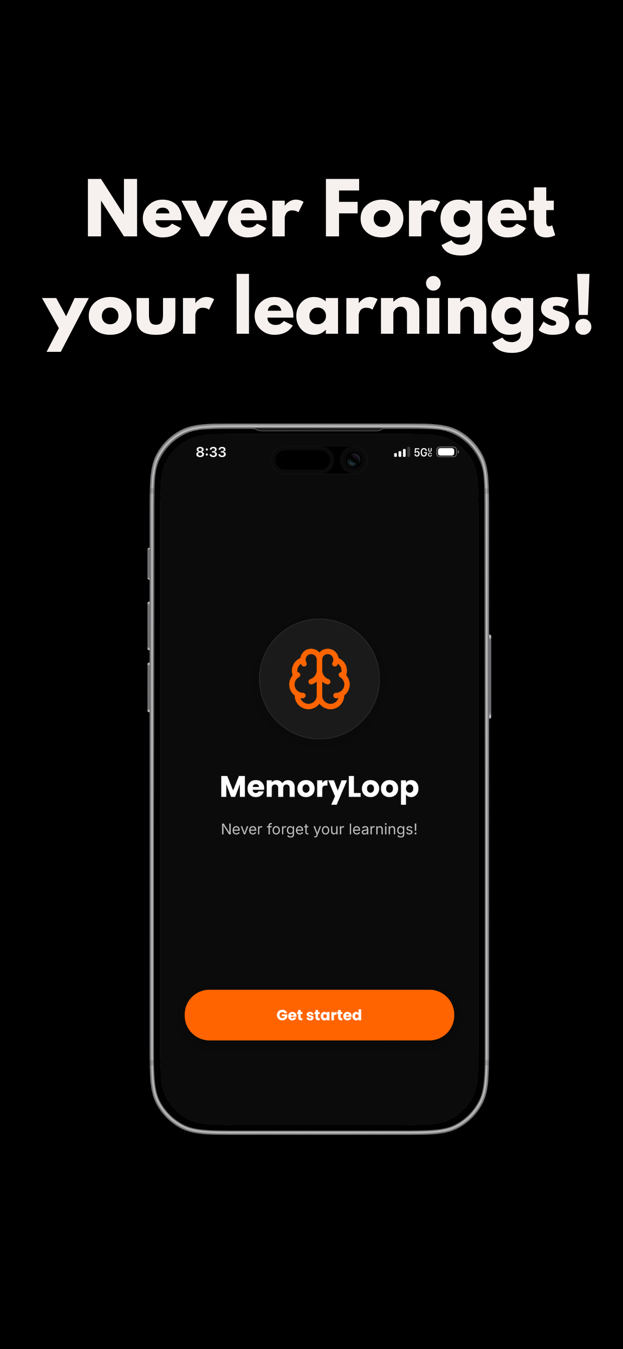 MemoryLoop - Main product screenshot demonstrating key features and user interface