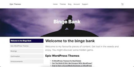 Binge Bank WordPress Plugin gallery image