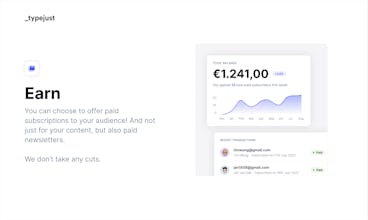 Typejust gallery image