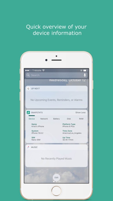 SnapStats - iOS Widget gallery image