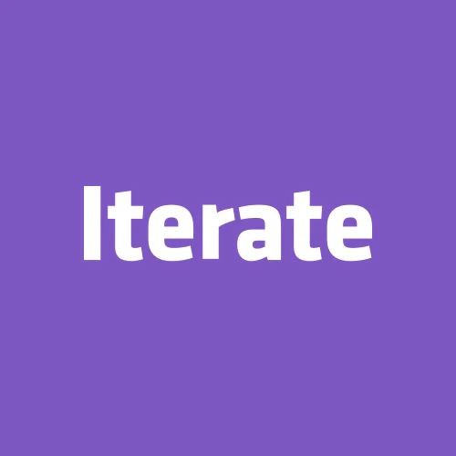Iterate