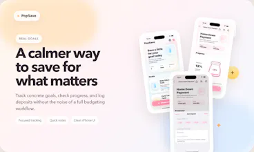 PopSave - Savings Goal Tracker gallery image