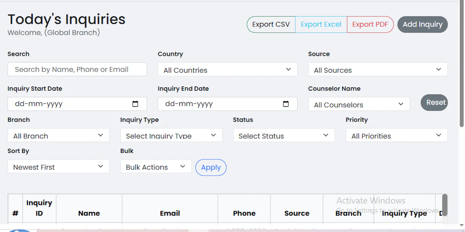 Student Recruitment & Visa screenshot 4