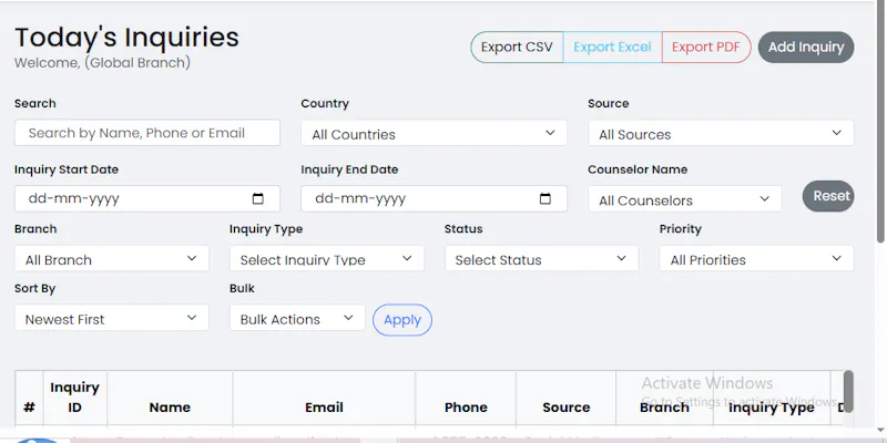 Student Recruitment & Visa screenshot 4