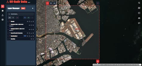 Off-Nadir Delta: WebGIS for Sat Data gallery image