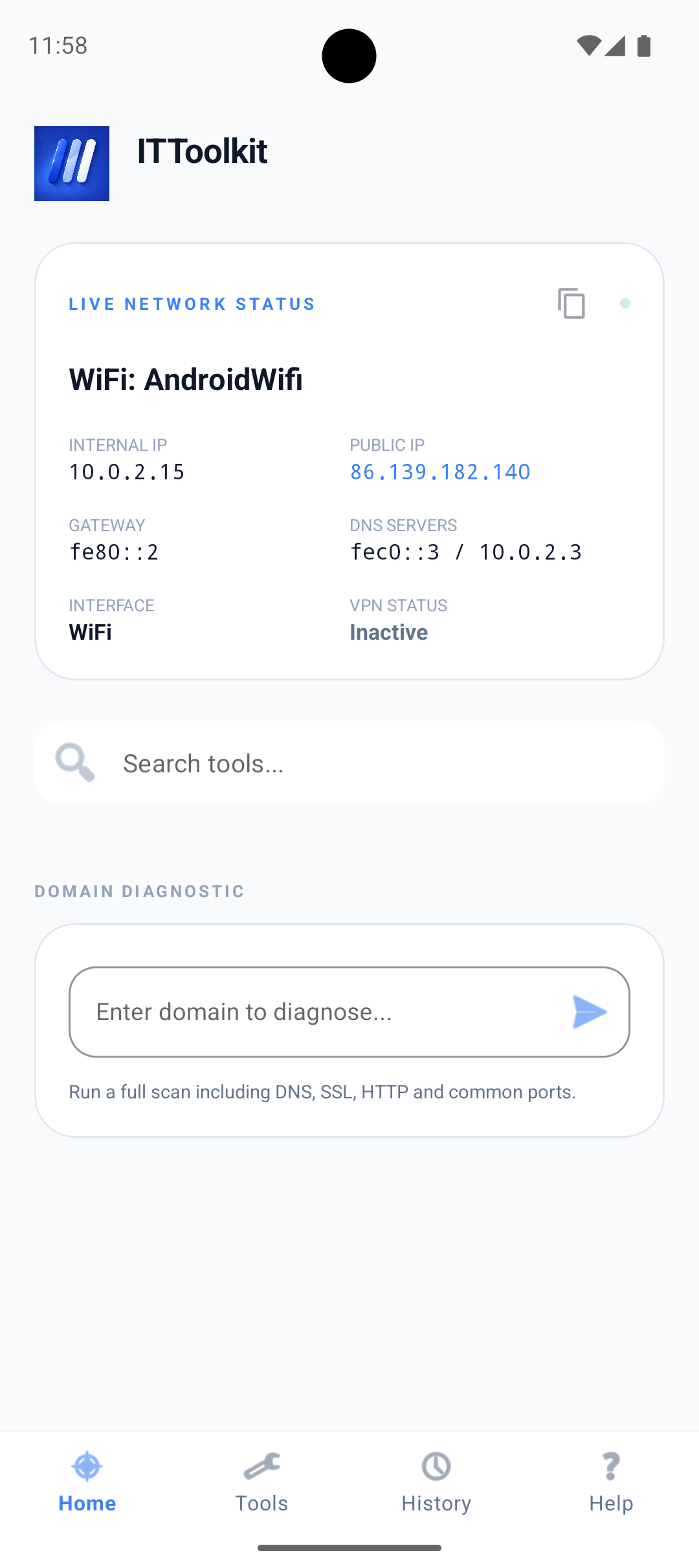 ITToolkit – DNS & Network Tools gallery image