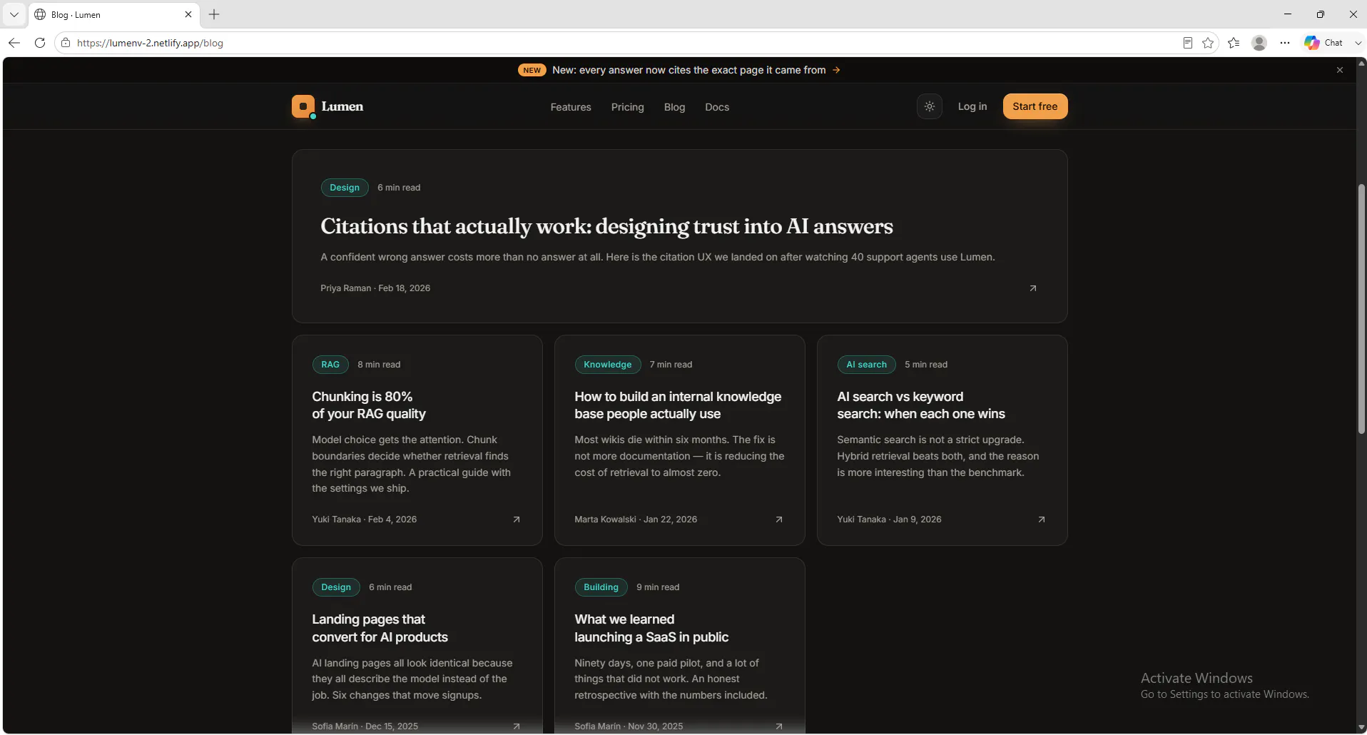 Lumen v2 gallery image