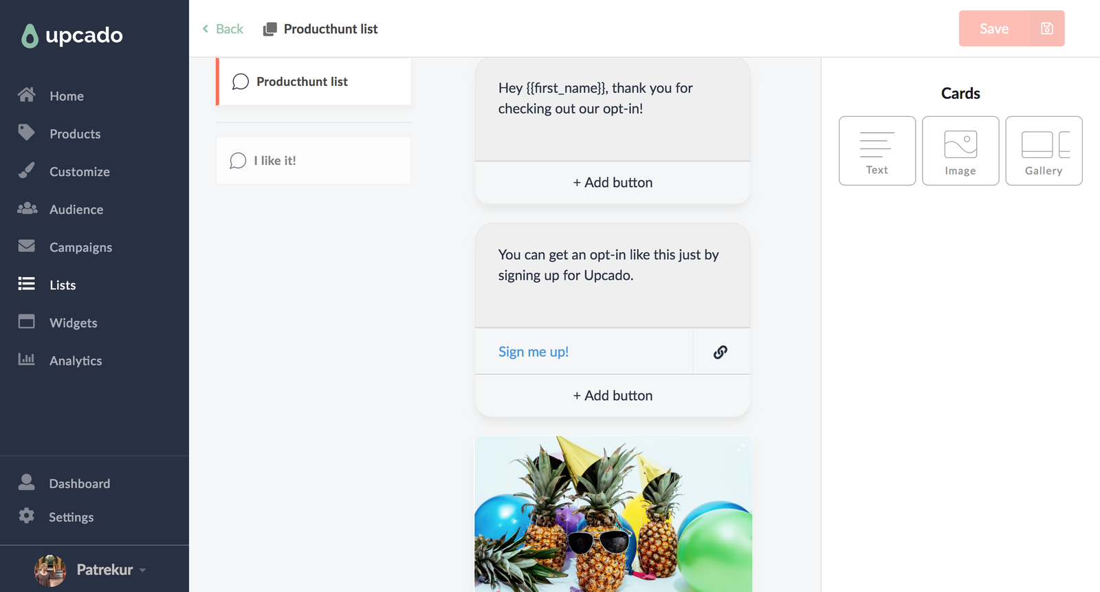 Upcado gallery image