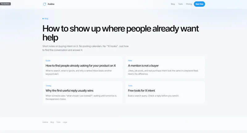 Askline screenshot 4