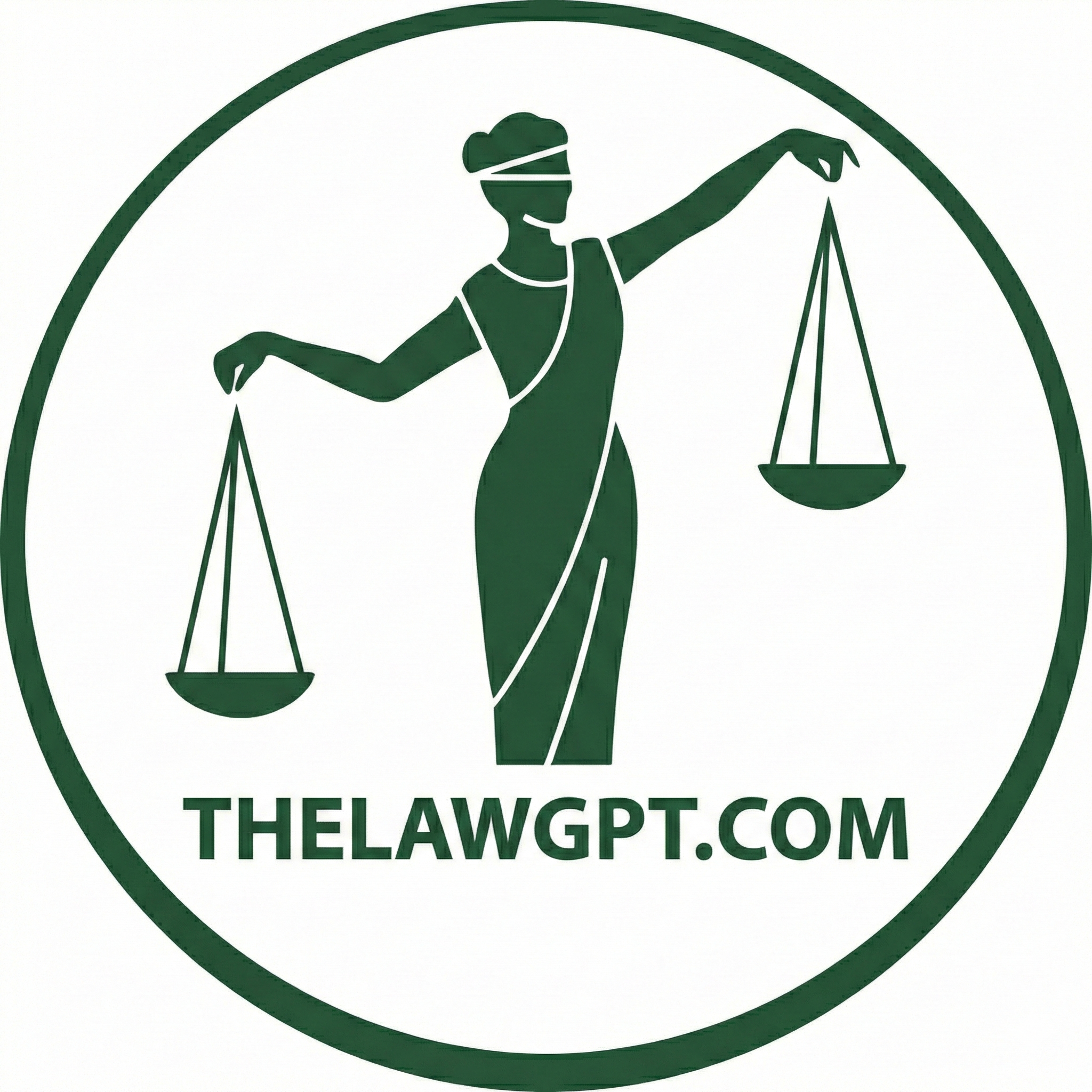 TheLawGPT - Product Hunt launch logo and brand identity