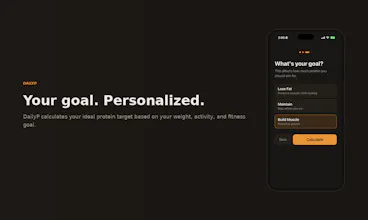 DailyP — Hit your protein. Every day. gallery image