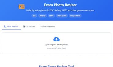 Exam Photo Resizer gallery image