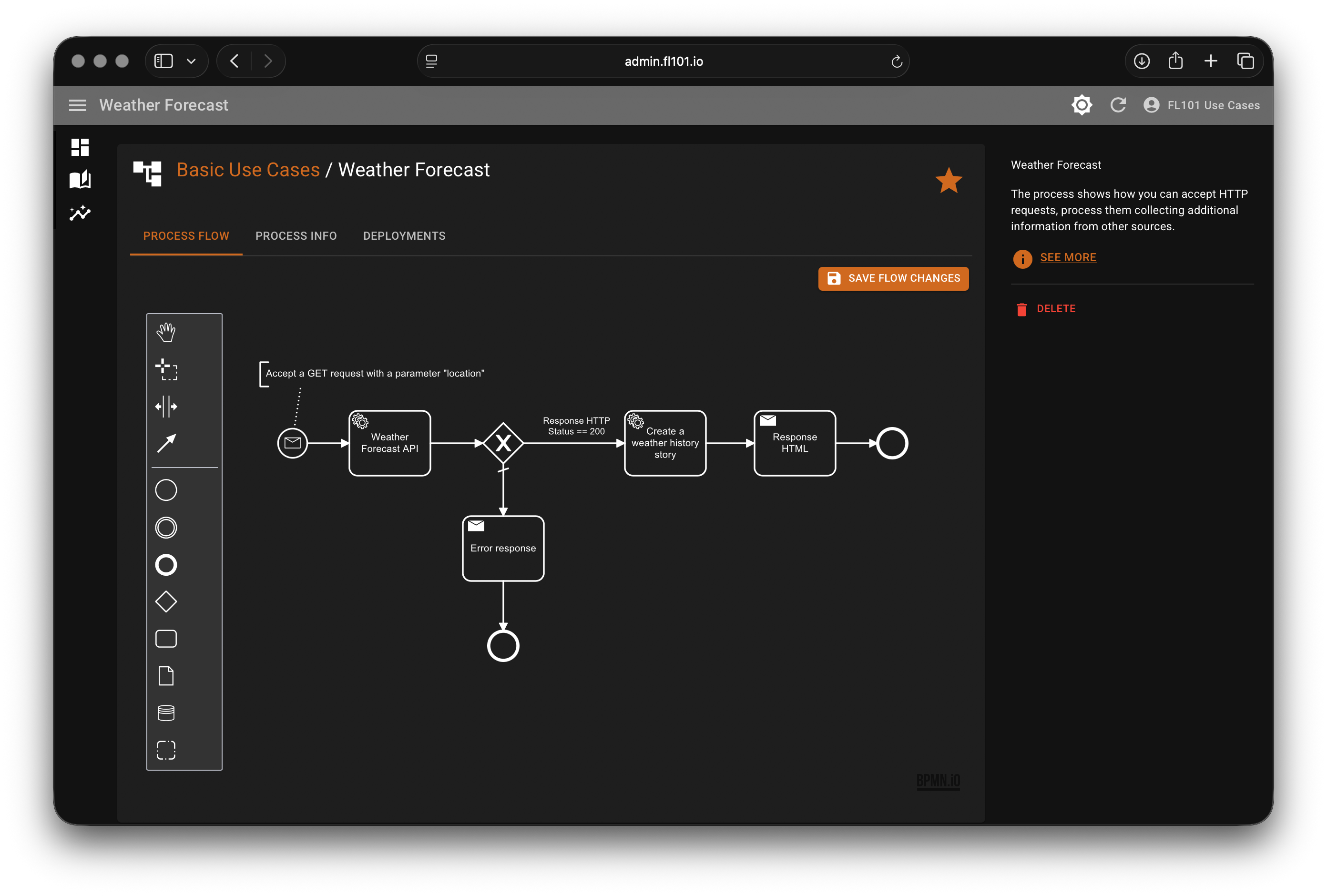 FL101 - Screenshot 4 showing product features and functionality