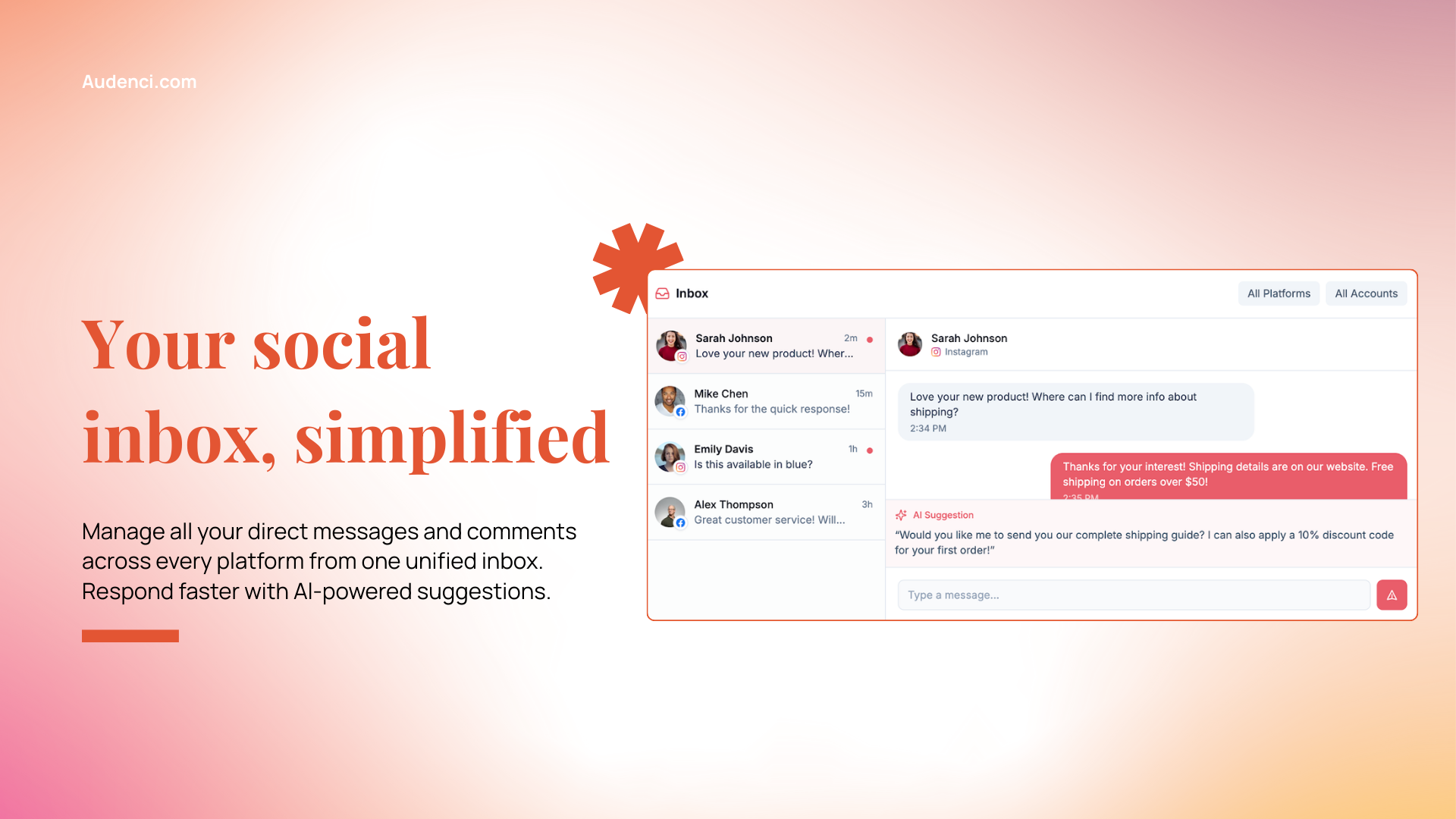 Audenci gallery image