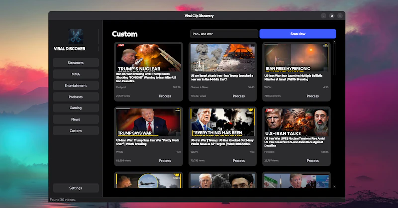 Viral Clip Discovery screenshot 4