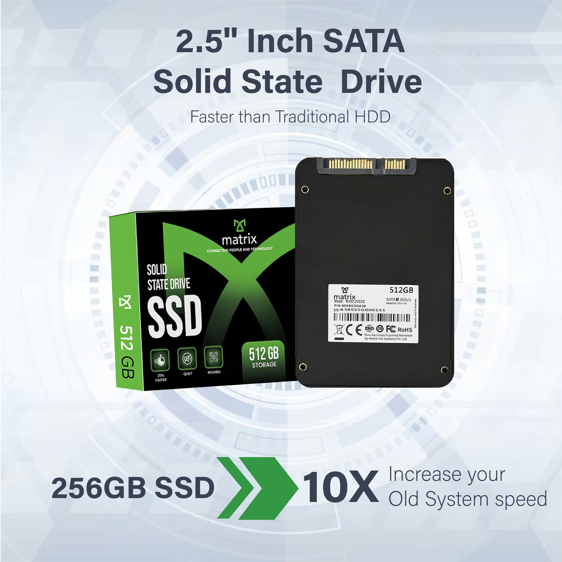 Matrix SATA SSD 512GB