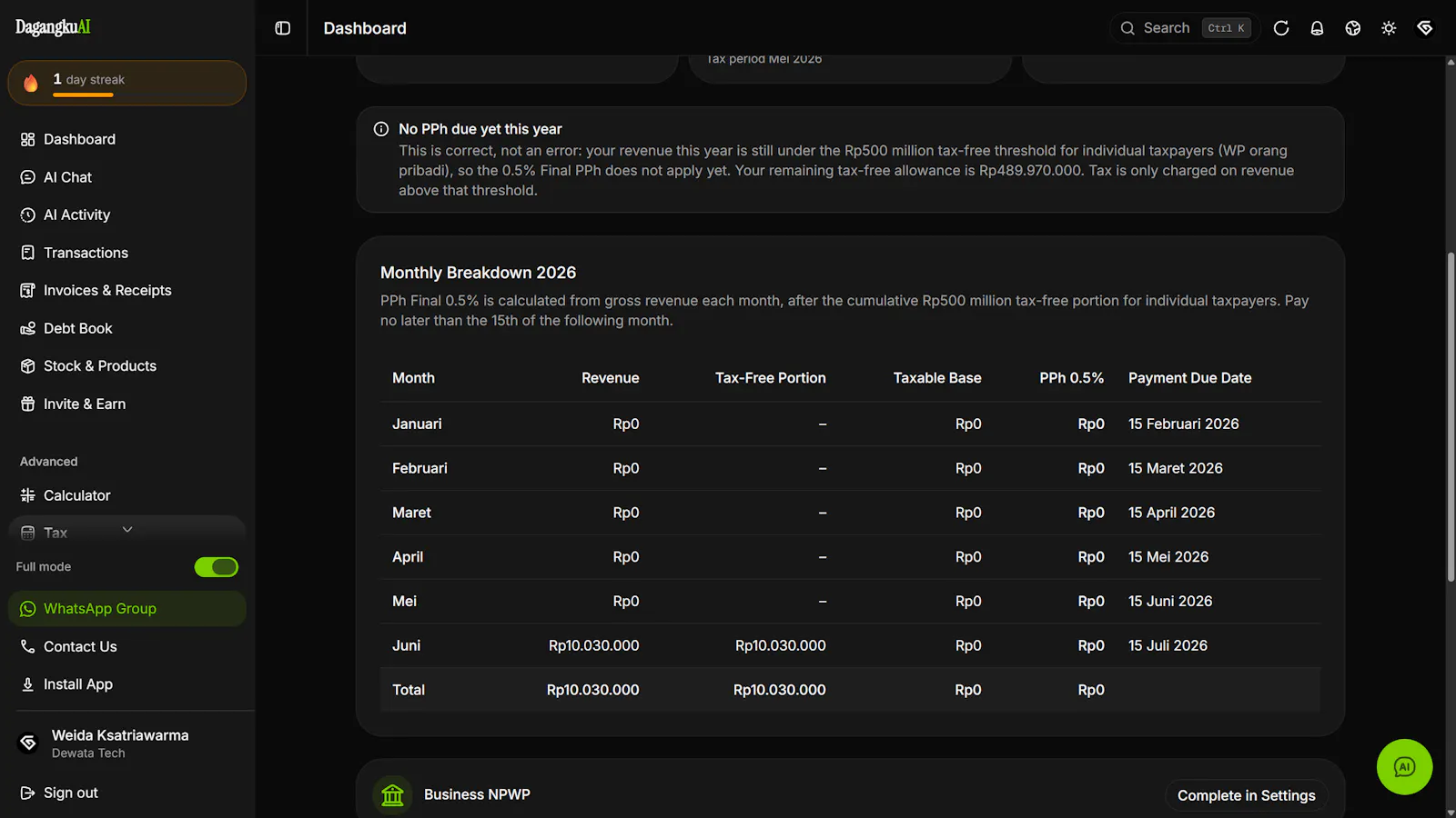 Dagangku AI screenshot 11
