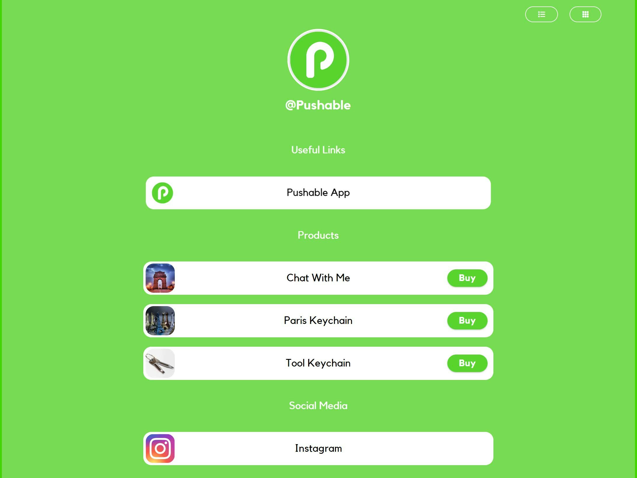 Pushable App - Продать онлайн без веб -сайта медиа 3