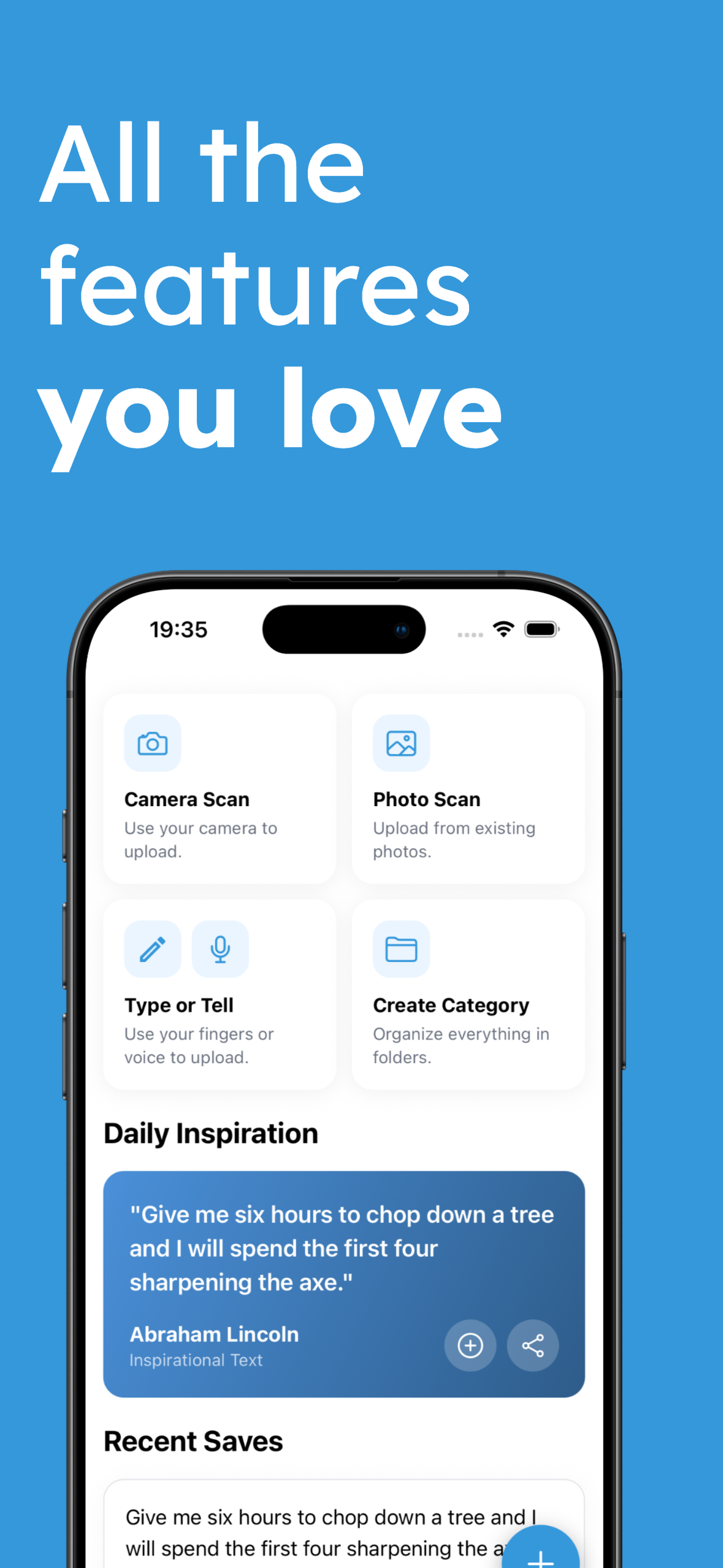 Minditly - Main product screenshot demonstrating key features and user interface
