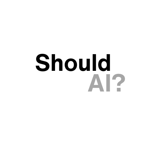 Should AI? logo