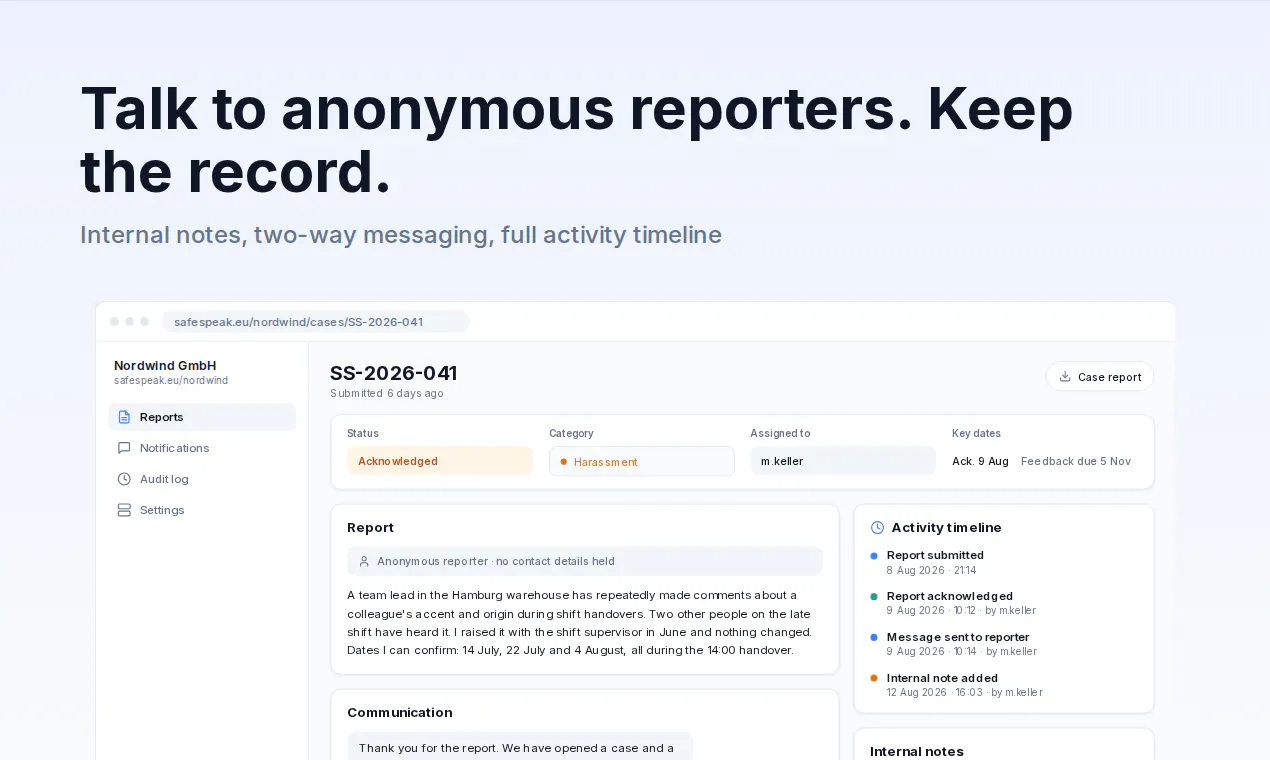 SafeSpeak gallery image