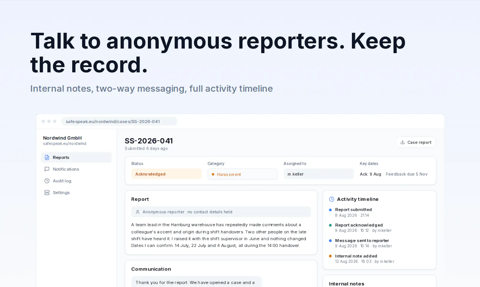 SafeSpeak screenshot 4