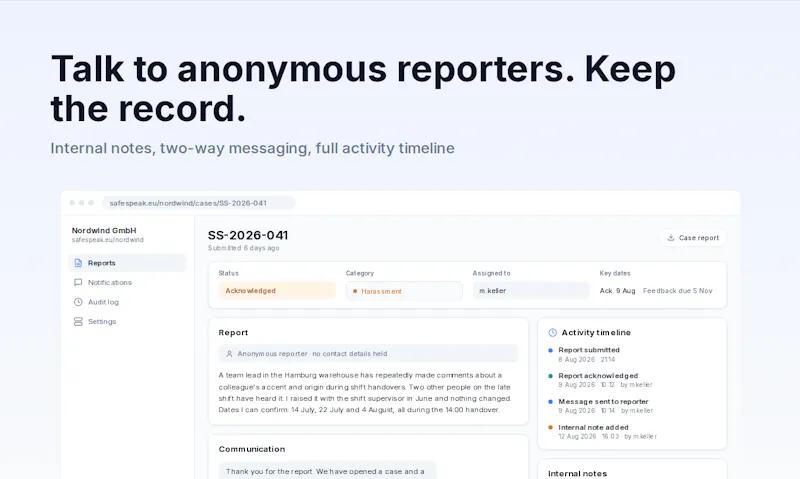 SafeSpeak screenshot 4