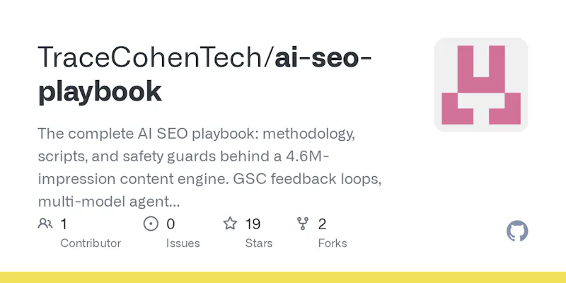 AI SEO Playbook screenshot 1