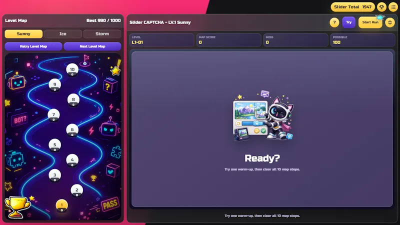CaptchaGame for Fun! screenshot 2