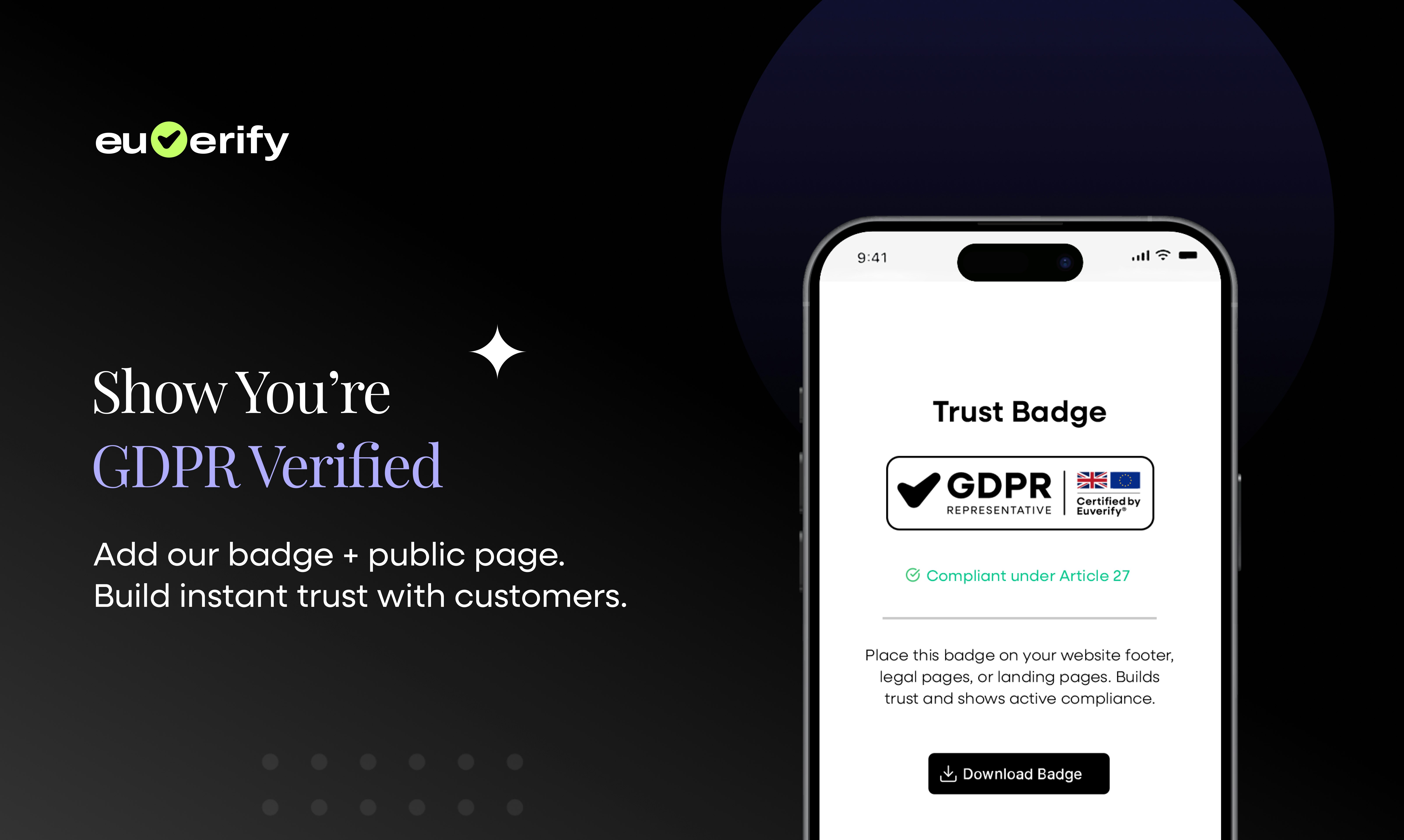 Euverify GDPR Representative(Article 27) gallery image