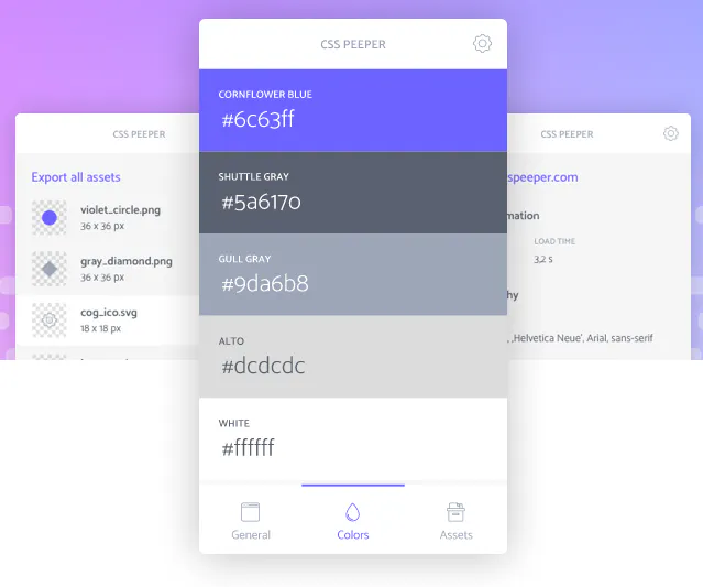 CSS Peeper